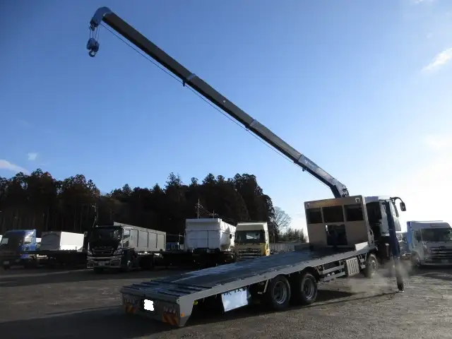 車検付:令和8年2月迄‼ 令和6年 三菱 大型セルフクレーン 394馬力 MT タダノ4段 フックイン ラジコン いそのボデー ウィンチの画像23