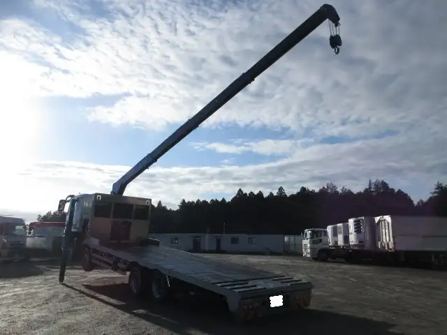 車検付:令和8年2月迄‼ 令和6年 三菱 大型セルフクレーン 394馬力 MT タダノ4段 フックイン ラジコン いそのボデー ウィンチの画像24