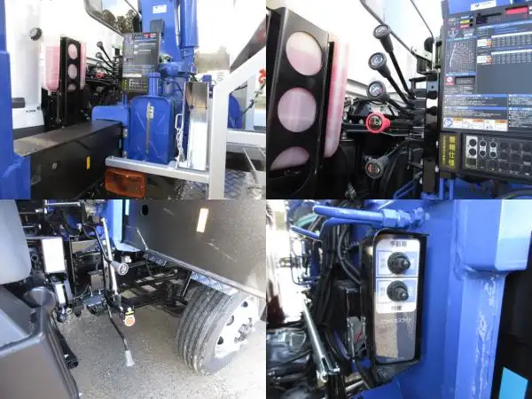 車検付:令和8年2月迄‼ 令和6年 三菱 大型セルフクレーン 394馬力 MT タダノ4段 フックイン ラジコン いそのボデー ウィンチの画像30