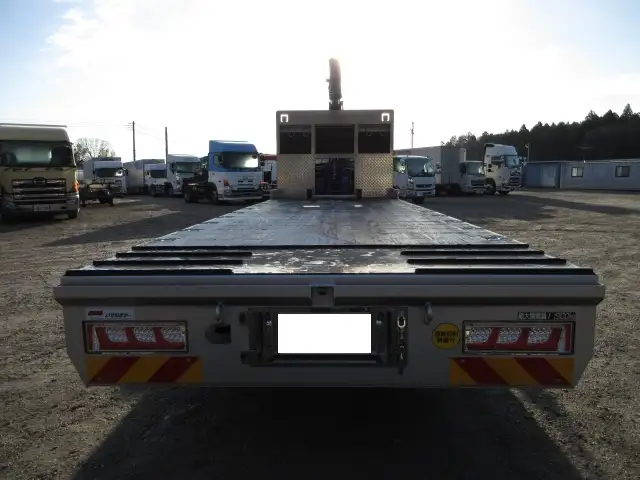 車検付:令和8年2月迄‼ 令和6年 三菱 大型セルフクレーン 394馬力 MT タダノ4段 フックイン ラジコン いそのボデー ウィンチの画像6