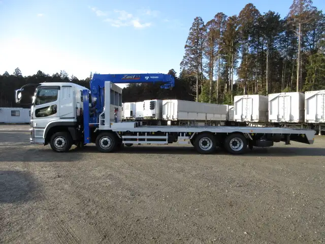 車検付:令和8年2月迄‼ 令和6年 三菱 大型セルフクレーン 394馬力 MT タダノ4段 フックイン ラジコン いそのボデー ウィンチの画像8