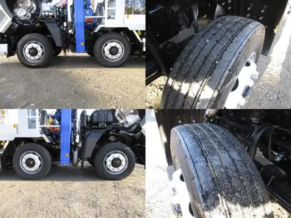 車検付:令和8年2月迄‼ 令和6年 三菱 大型セルフクレーン 394馬力 MT タダノ4段 フックイン ラジコン いそのボデー ウィンチの画像9