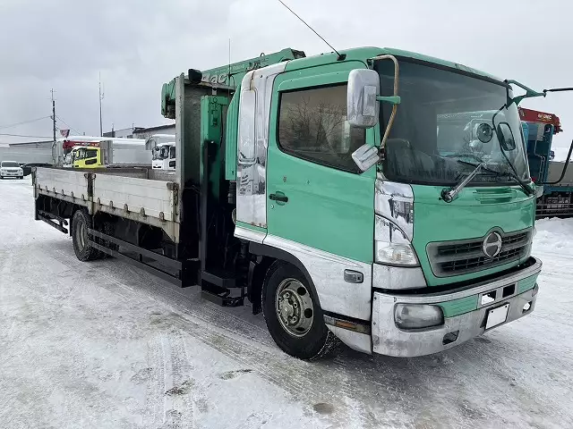 平成14年05月中古中型クレーン付日野レンジャーの画像3