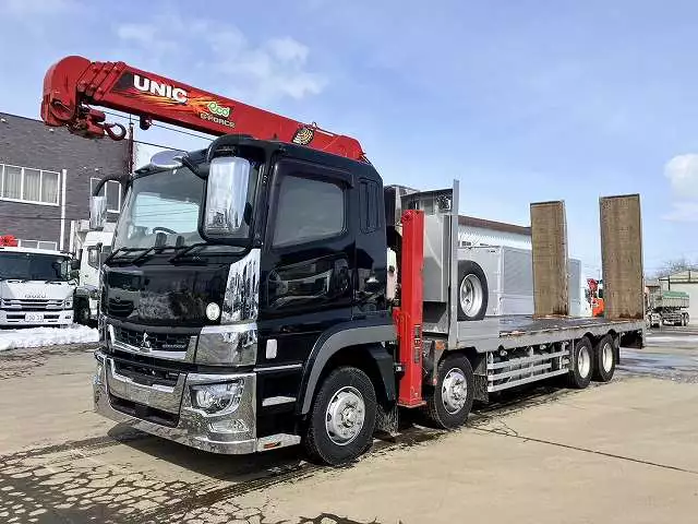 平成30年03月中古大型クレーン付三菱ふそうスーパーグレートの画像1