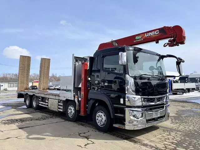 平成30年03月中古大型クレーン付三菱ふそうスーパーグレートの画像3