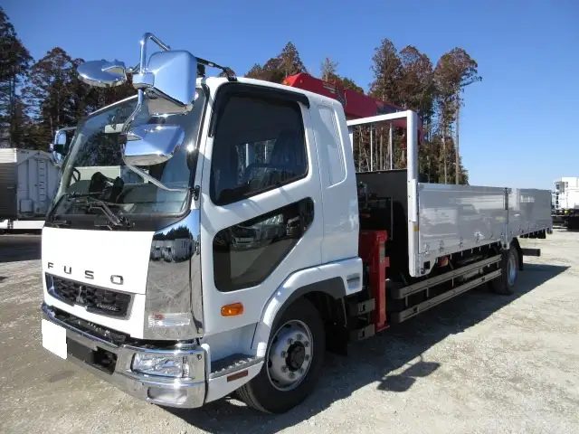 令和05年12月中古増トンクレーン付三菱ふそうファイターの画像1