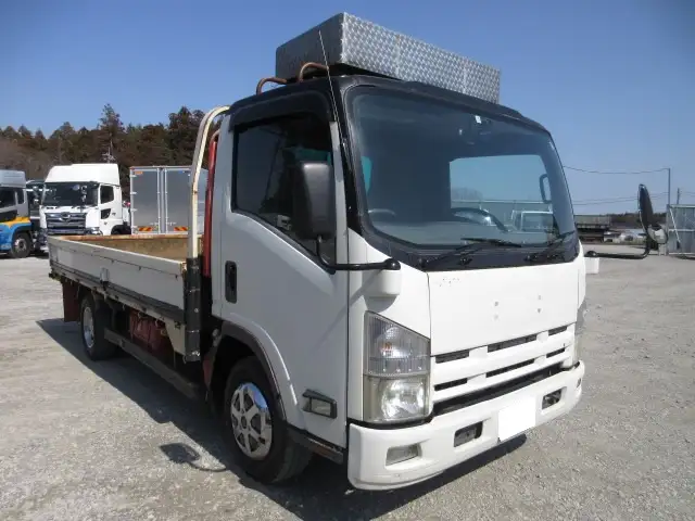 平成22年05月中古小型平ボディいすゞエルフの画像3
