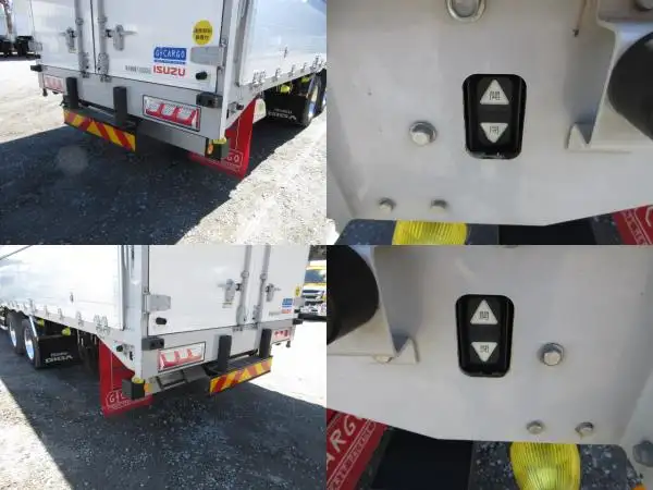 車検付(R6.7)令和3年 いすゞ 低床4軸ウィング 距離:21万㎞ 380馬力 MT 積載:14,200kg バックモニター ETC2.0 ナビの画像25