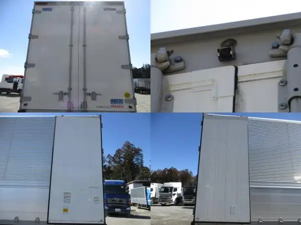 車検付(R6.7)令和3年 いすゞ 低床4軸ウィング 距離:21万㎞ 380馬力 MT 積載:14,200kg バックモニター ETC2.0 ナビの画像27