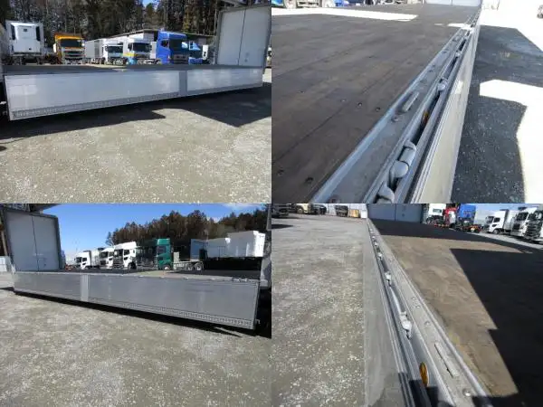 車検付(R6.7)令和3年 いすゞ 低床4軸ウィング 距離:21万㎞ 380馬力 MT 積載:14,200kg バックモニター ETC2.0 ナビの画像33