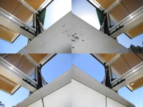 車検付(R6.7)令和3年 いすゞ 低床4軸ウィング 距離:21万㎞ 380馬力 MT 積載:14,200kg バックモニター ETC2.0 ナビの画像38