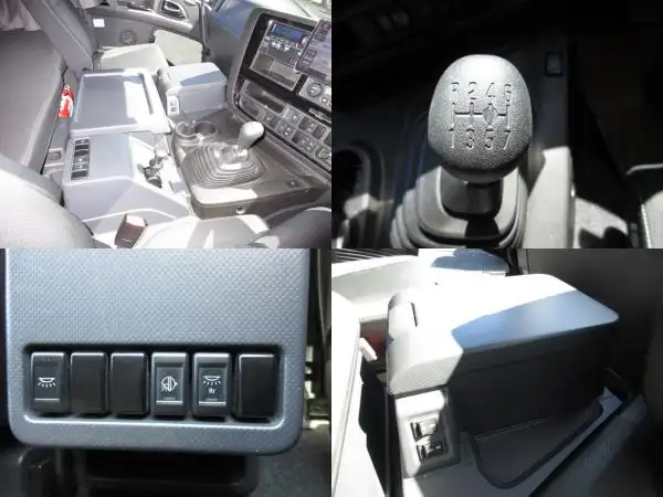 車検付(R6.7)令和3年 いすゞ 低床4軸ウィング 距離:21万㎞ 380馬力 MT 積載:14,200kg バックモニター ETC2.0 ナビの画像42