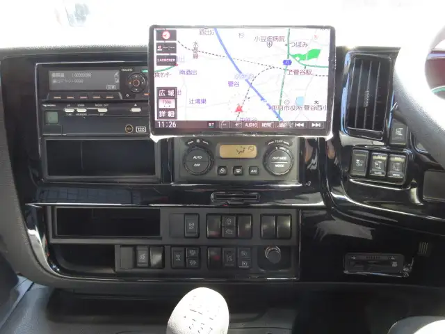 車検付(R6.7)令和3年 いすゞ 低床4軸ウィング 距離:21万㎞ 380馬力 MT 積載:14,200kg バックモニター ETC2.0 ナビの画像43