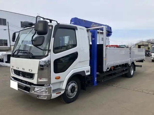 ☆車検付き(R7.2.15)☆ 令和6年 三菱 増トンセルフクレーン タダノ4段 ラジコン 240馬力 MT リーフサス 積載:7,000㎏ 距離:1,000㎞未満の画像1