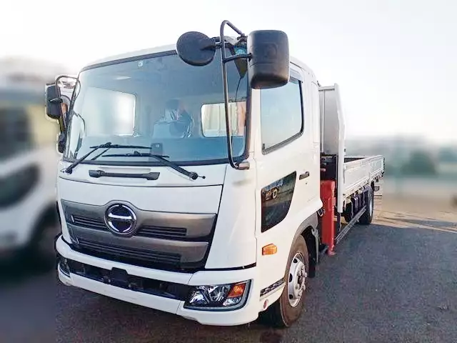 令和02年03月中古中型クレーン付日野レンジャーの画像1