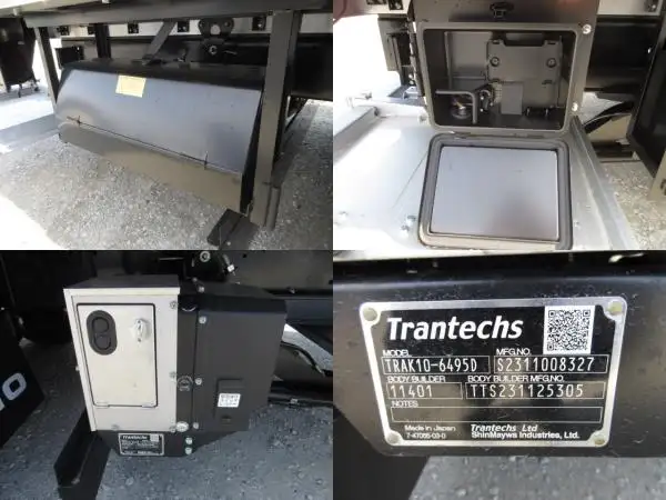 未使用車 令和6年 日野 4tウィング格納ゲート付 6200ワイド 240馬力 MT 積載:2,250㎏ ETC2.0 バックモニターの画像23