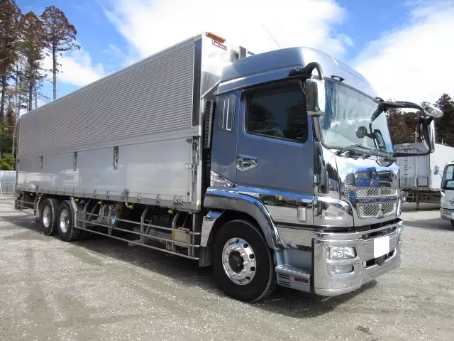 平成29年05月中古大型アルミバン・ウィング三菱ふそうスーパーグレートの画像3