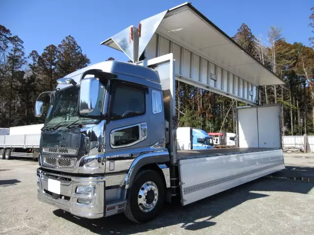 平成29年05月中古大型アルミバン・ウィング三菱ふそうスーパーグレートの画像22