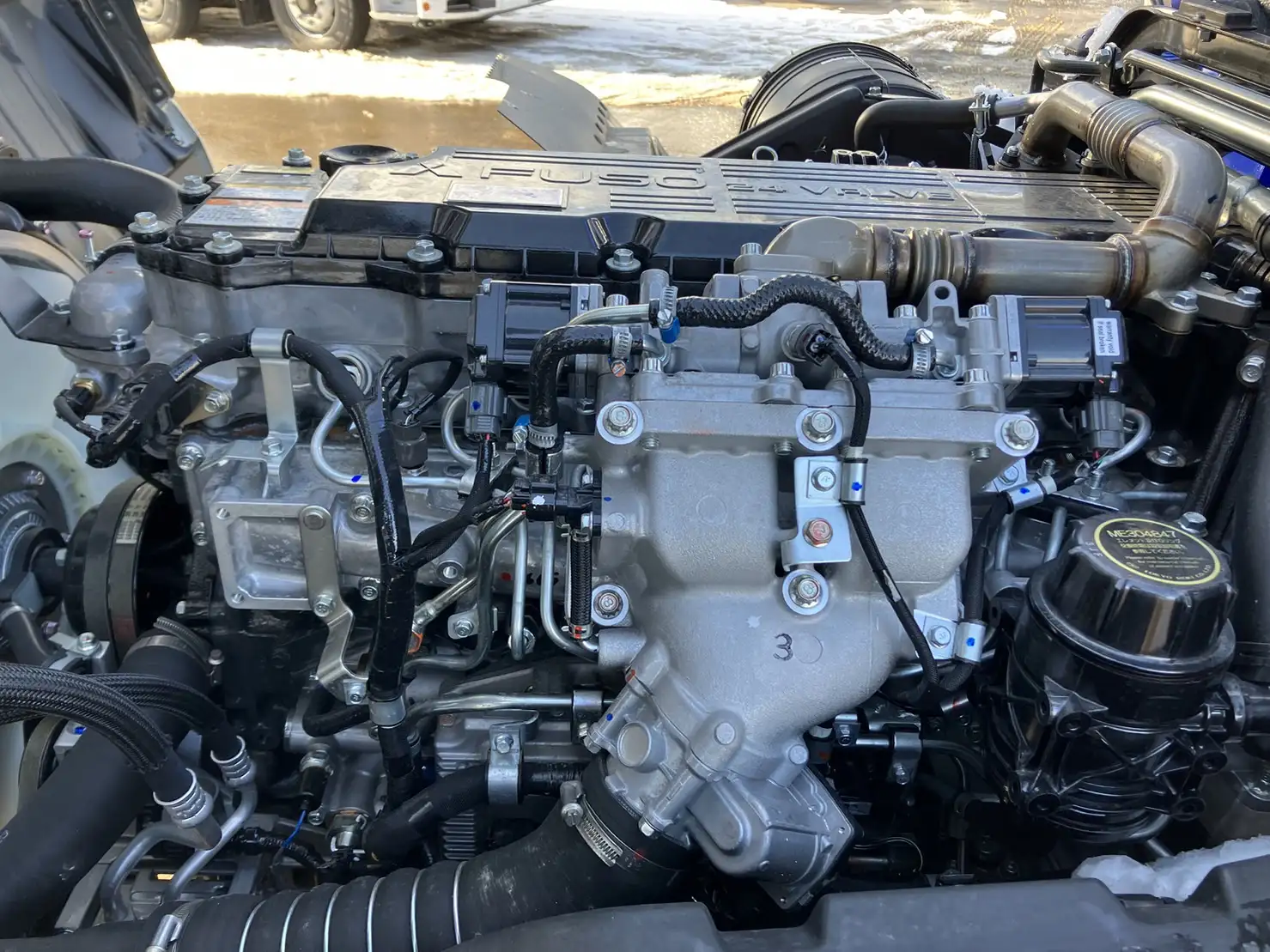 【荷台L6500‼】☆車検付き(R6.12.25)☆　令和5年　三菱　増トンセルフクレーン　タダノ4段　ラジコン　240馬力　MT 　リーフサス　積載：7,100㎏　距離：1000㎞以下　の画像52