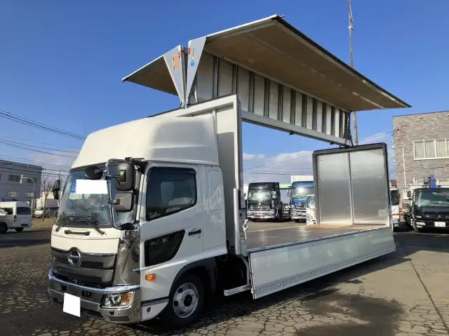 令和05年11月中古中型アルミバン・ウィング日野レンジャーの画像9