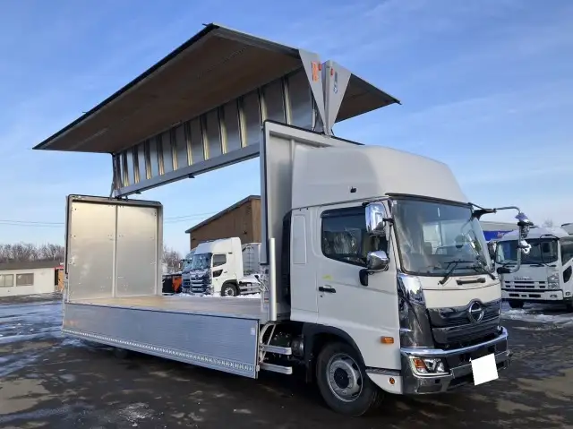 ☆車検付き(R6.11.19)☆ 令和5年 日野 増tアルミウィング 72ワイド ハイルーフ エアサス MT6 積載:7,000㎏ 距離:500㎞未満の画像10