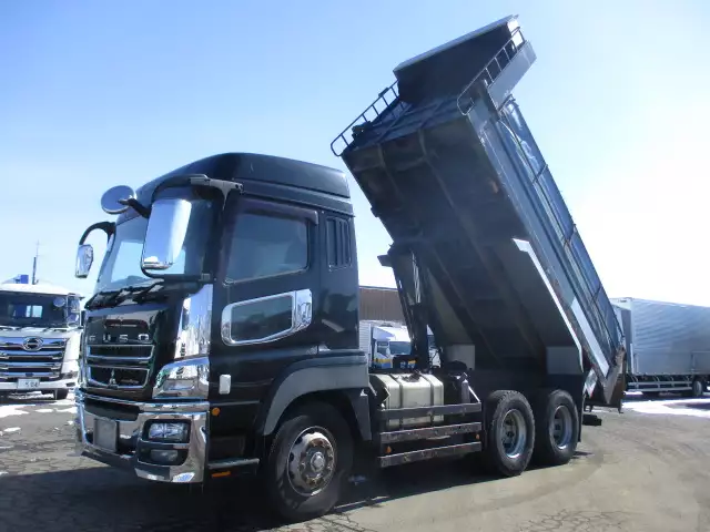 平成27年03月中古大型ダンプ三菱ふそうスーパーグレートの画像18