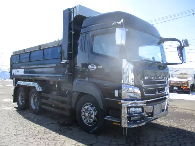 平成27年03月中古大型ダンプ三菱ふそうスーパーグレートの画像3