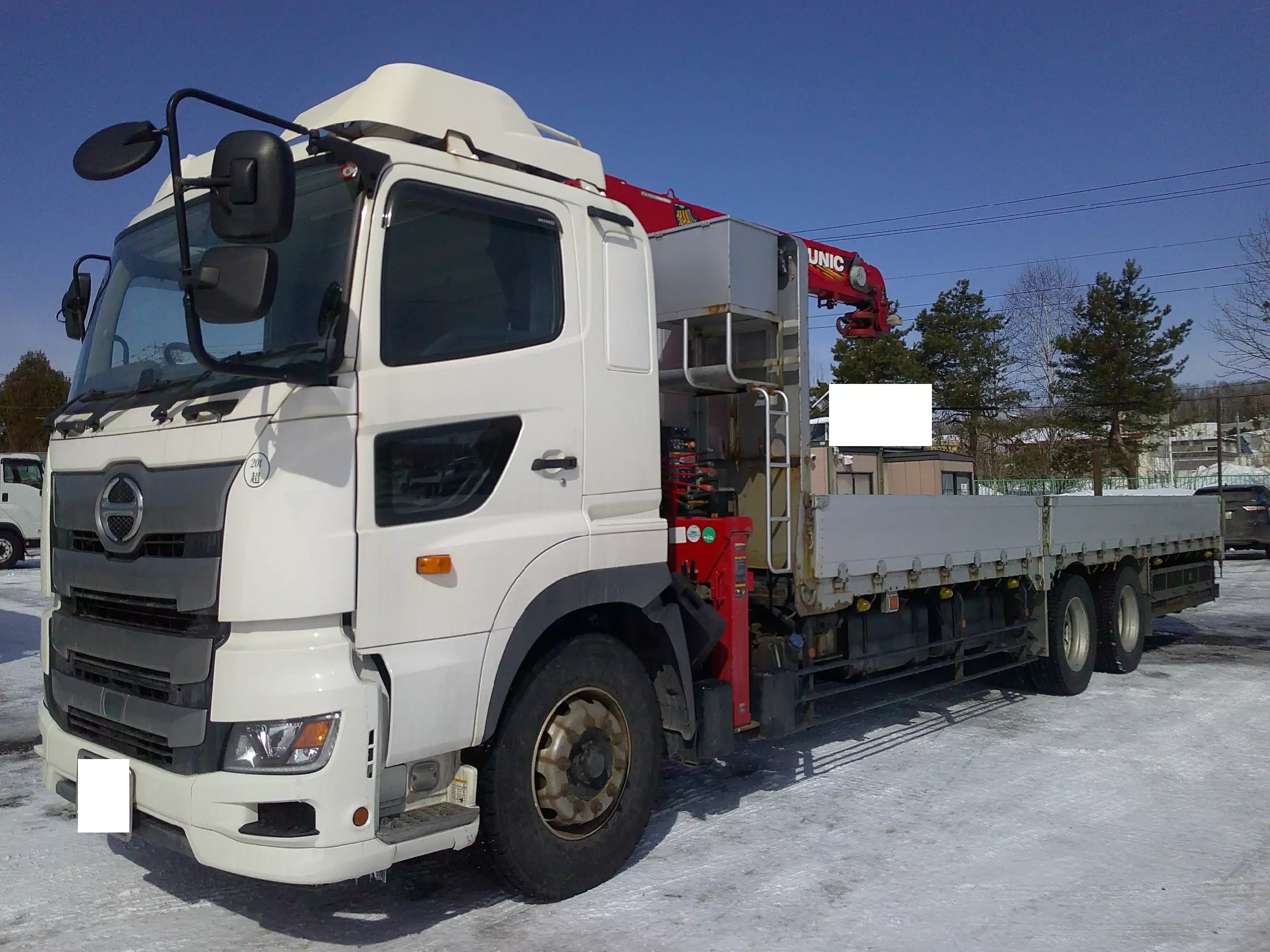 平成30年12月中古大型クレーン付日野プロフィアの画像1