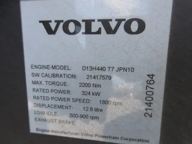 平成30年08月中古大型トラクタヘッドボルボボルボの画像57