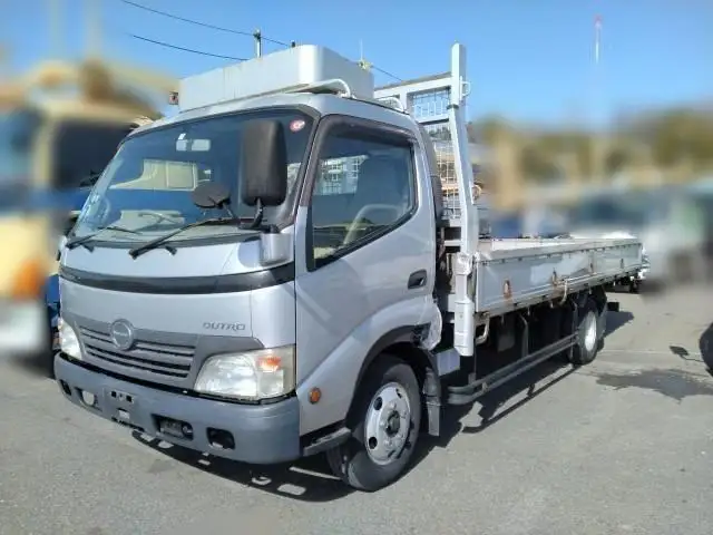 平成20年02月中古小型平ボディ日野デュトロの画像1