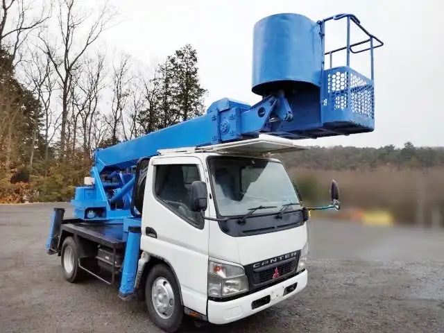 平成19年05月中古小型ミキサー車・高所作業車・その他特装車三菱ふそうキャンターの画像2