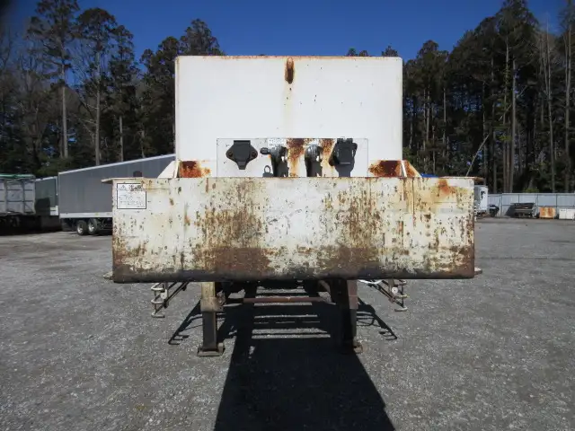 ナンバー付 平成20年 20FTコンテナシャシ 3軸リーフサスの画像2