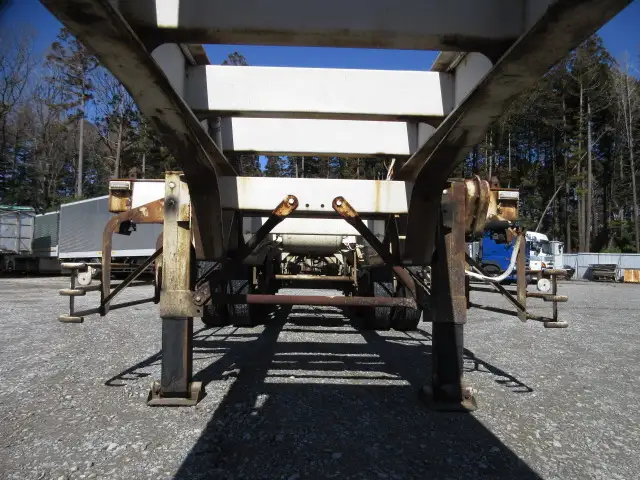 ナンバー付 平成20年 20FTコンテナシャシ 3軸リーフサスの画像15