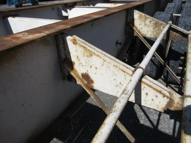 ナンバー付 平成20年 20FTコンテナシャシ 3軸リーフサスの画像18