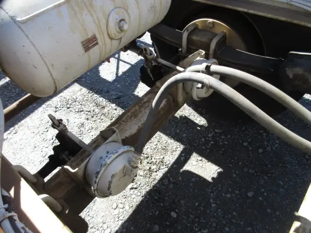 ナンバー付 平成20年 20FTコンテナシャシ 3軸リーフサスの画像24