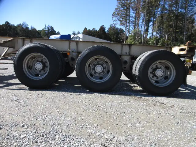 ナンバー付 平成20年 20FTコンテナシャシ 3軸リーフサスの画像27