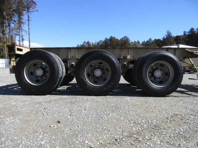 ナンバー付 平成20年 20FTコンテナシャシ 3軸リーフサスの画像30