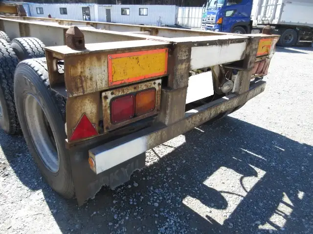 ナンバー付 平成20年 20FTコンテナシャシ 3軸リーフサスの画像40