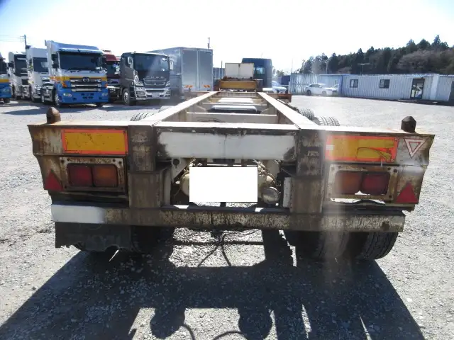 ナンバー付 平成20年 20FTコンテナシャシ 3軸リーフサスの画像6