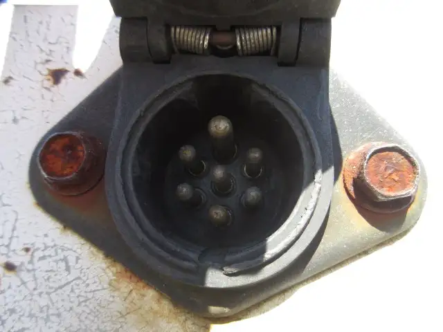 ナンバー付 平成20年 20FTコンテナシャシ 3軸リーフサスの画像10