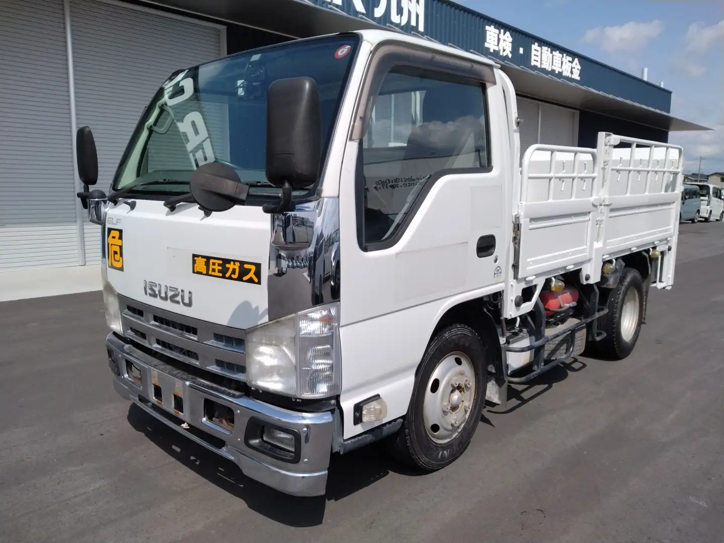 平成25年01月中古小型平ボディいすゞエルフの画像1