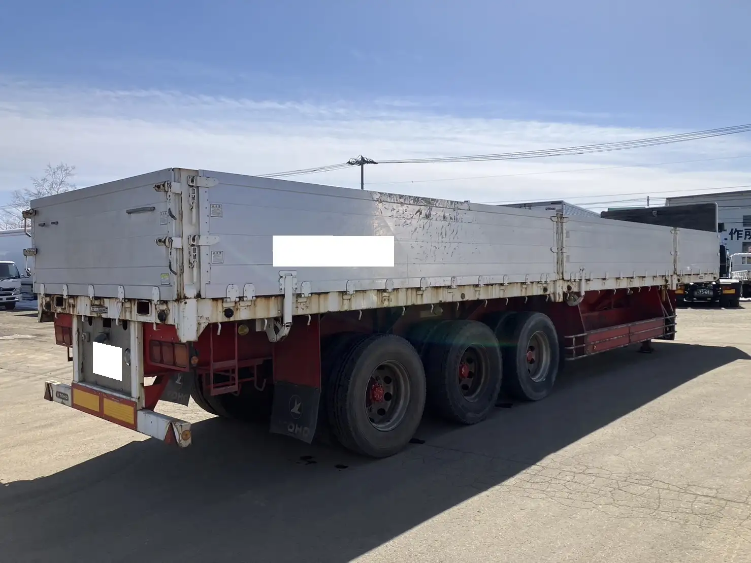 平成26年09月中古その他アオリ付トレーラー・フラットトレーラー東邦東邦の画像4