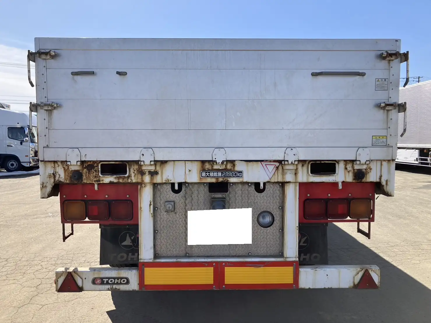 平成26年09月中古その他アオリ付トレーラー・フラットトレーラー東邦東邦の画像5