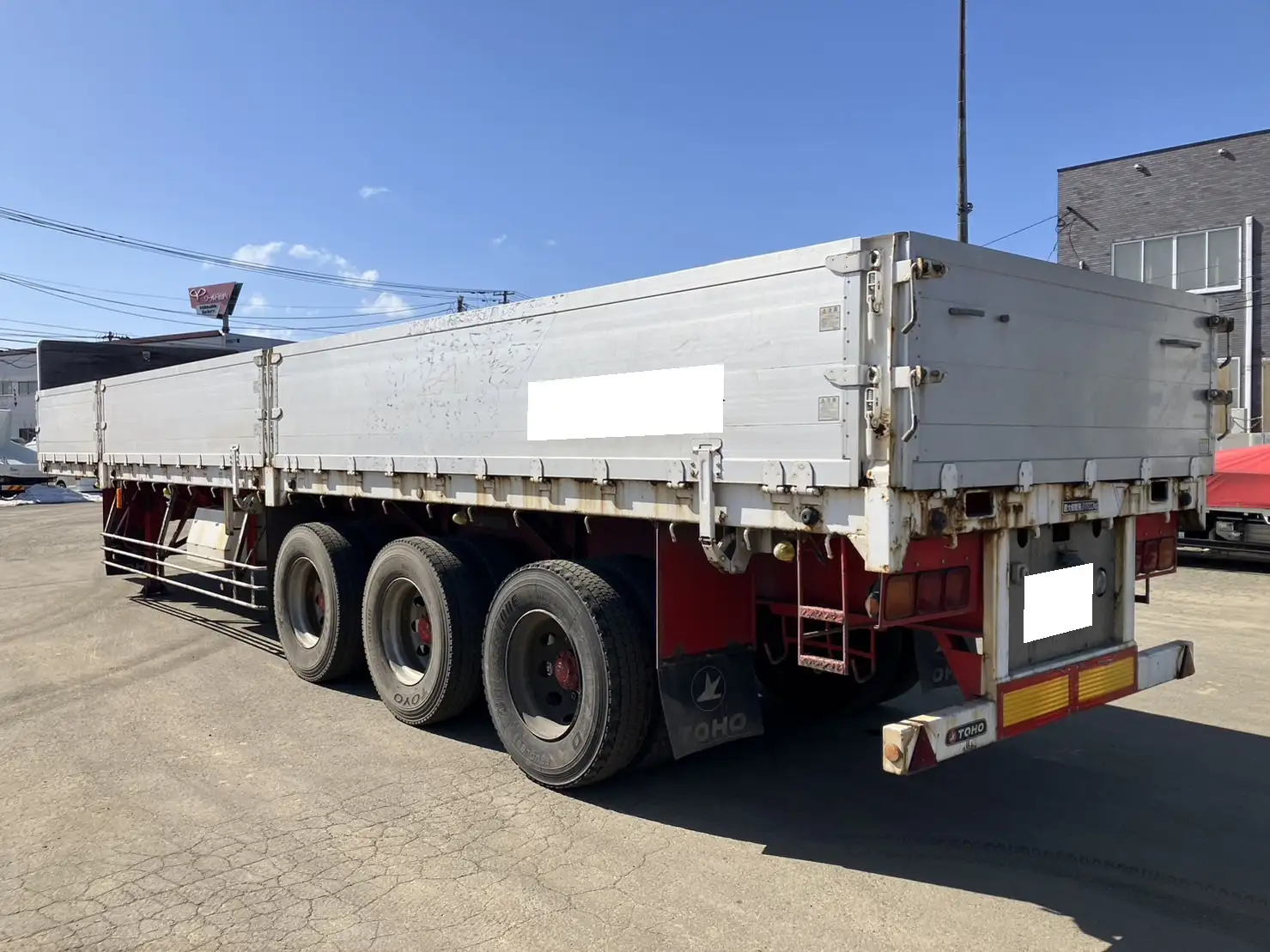 平成26年09月中古その他アオリ付トレーラー・フラットトレーラー東邦東邦の画像6
