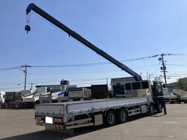 令和04年09月中古大型クレーン付三菱ふそうスーパーグレートの画像11