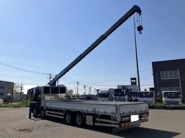 令和04年09月中古大型クレーン付三菱ふそうスーパーグレートの画像12