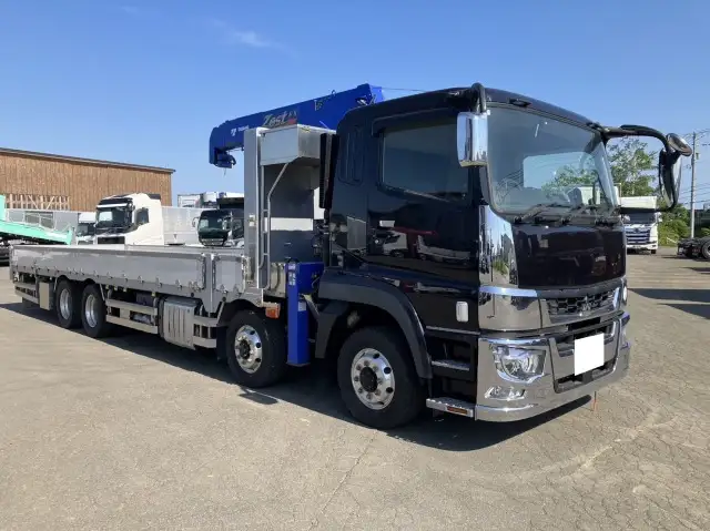 令和04年09月中古大型クレーン付三菱ふそうスーパーグレートの画像3