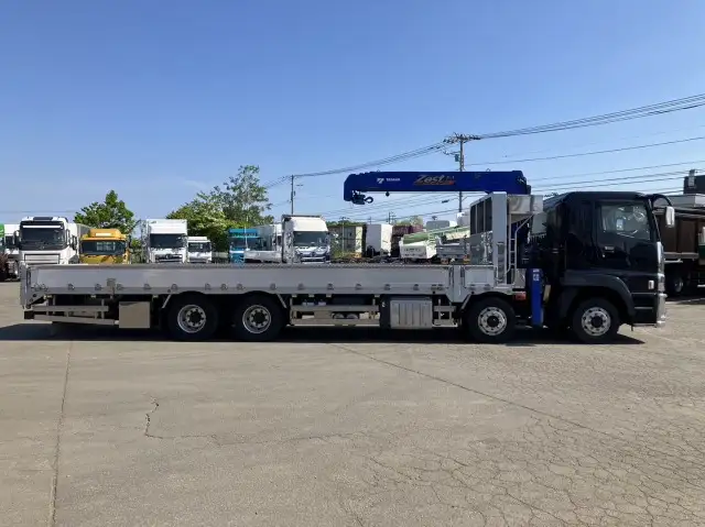 令和04年09月中古大型クレーン付三菱ふそうスーパーグレートの画像4