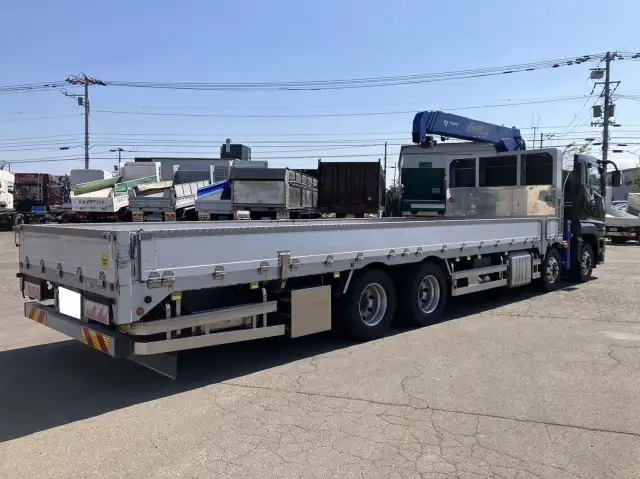 令和04年09月中古大型クレーン付三菱ふそうスーパーグレートの画像5