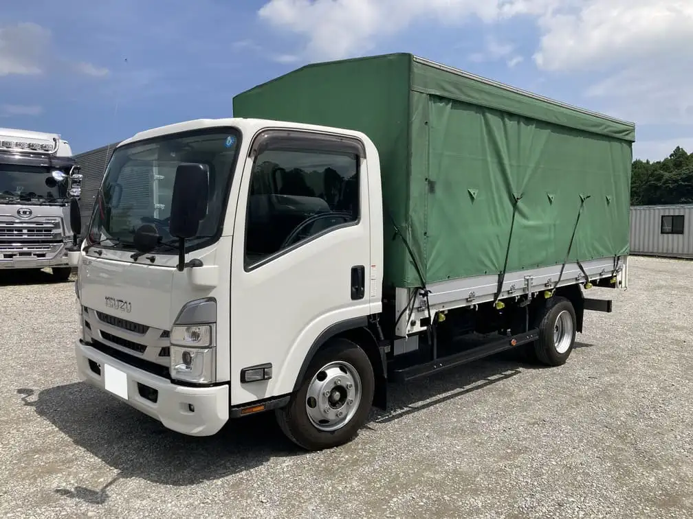 令和03年08月中古小型平ボディいすゞエルフの画像1